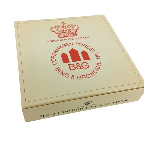 Bing & Grondahl 1973 Jule After Porcelain Plate Country Christmas Denmark Ltd Ed - Picture 5 of 5